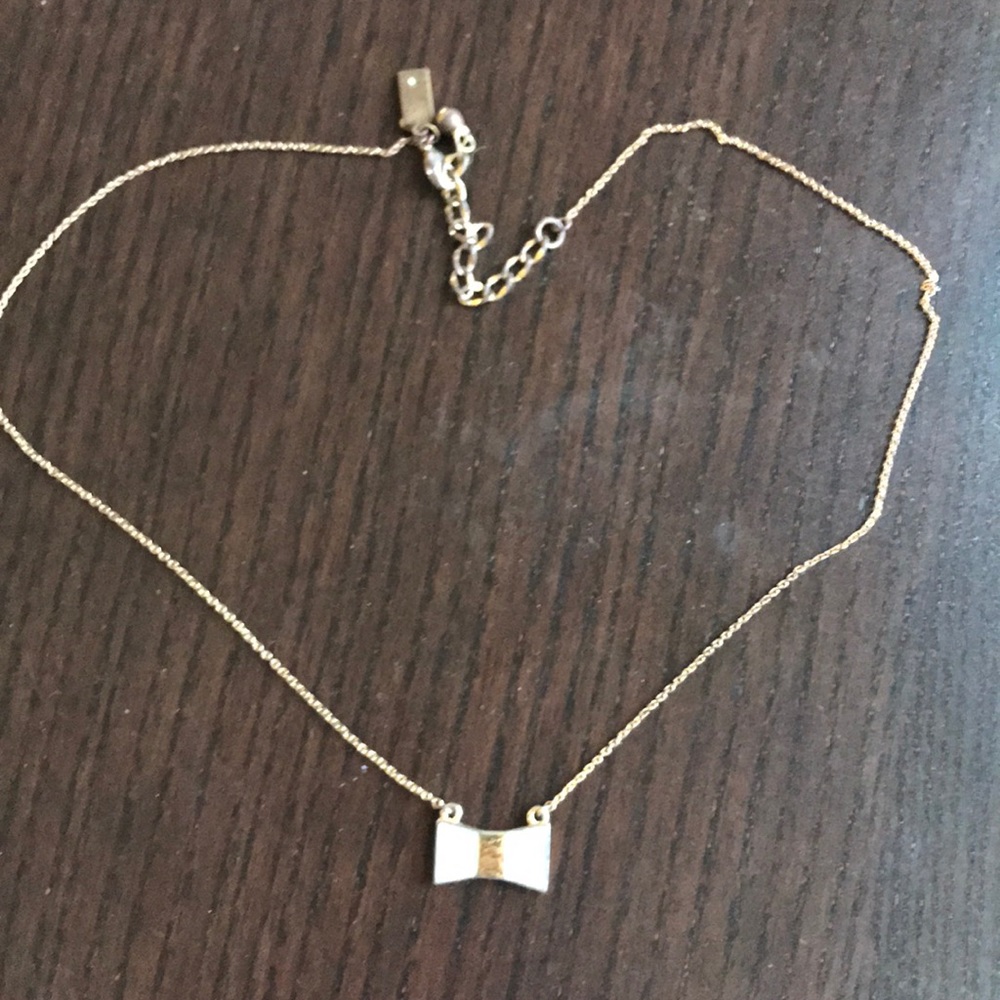 Kate Spade bow necklace